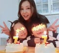 インリン、双子の7歳の誕生日を報告「ケンカと仲直りの繰り返しだけど」