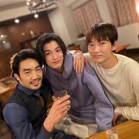 「イケメン三兄弟」綾野剛＆大谷亮平＆渡邊圭祐の“仲良しショット”に絶賛の声