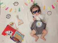 安田美沙子『４ヶ月記念写真。』