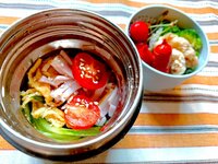 飯田圭織『息子弁当♪♪暑い日は冷やし中華』