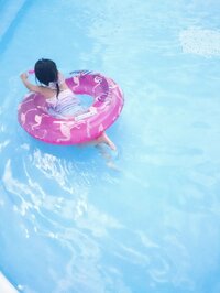 大堀恵、目を離した隙に娘がプールの中に落下「5秒で恐ろしいことに」