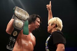 ジェイク・リー、N-1王者の潮崎撃破でGHCヘビー4度目の防衛 「NOAHの舵を握るのは、NOAHをこよなく愛するこの俺、拳王だ」10.28福岡で拳王との防衛戦へ