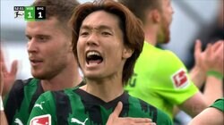 「最高にカッコイイ！」板倉滉、強烈ミドルシュートで値千金の同点ゴール！ 歓喜の雄叫びにファン大興奮「えっぐい」「夜中に声出た」ボルシアMGを５試合ぶり勝利に導く