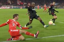 「三笘の1ミリ」級の超絶プレー！　約30メートルを爆走した“バイエルンの象徴”ミュラーが見せた執念のワンシーン