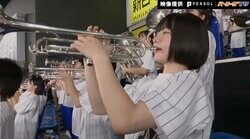 千葉ロッテに超強力援軍！甲子園の応援の数倍の「大爆音」 マリンの魔風も吹き飛ばす… 習志野高校吹奏楽部の“全力すぎる応援”が鳴り響いた瞬間