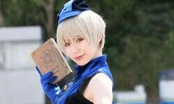 Event Companions Disguised as Elevator Girls! The Long-awaited 'Persona 3' Elizabeth Cosplay