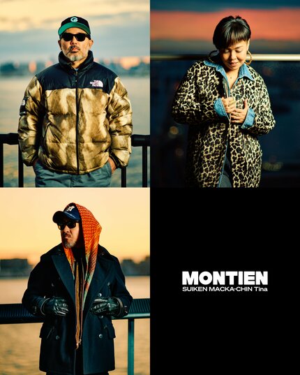 MONTIENの最新楽曲はZKA for Grunterzの哀愁漂うBPM感のBeatにSUIKEN、MACKA-CHIN 2MCのラップ、ソウルフルなTinaのHookが印象的な楽曲”FADE”をリリース。