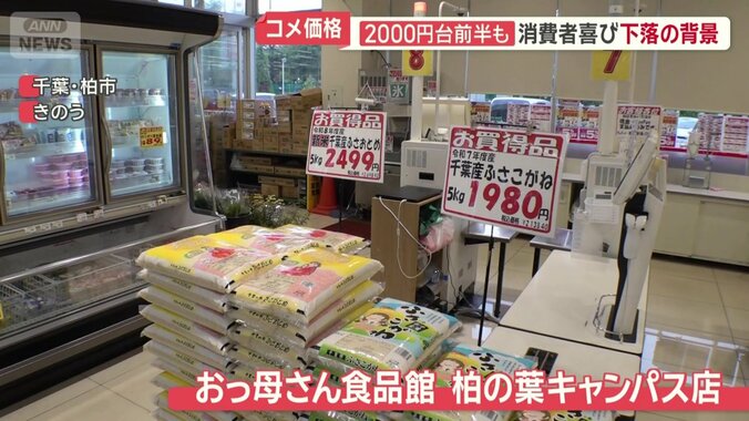 5キロ税抜き1980円の低価格で販売