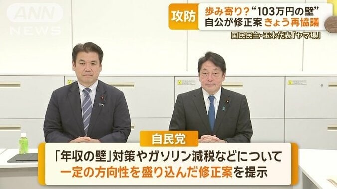 自民党は修正案を提示