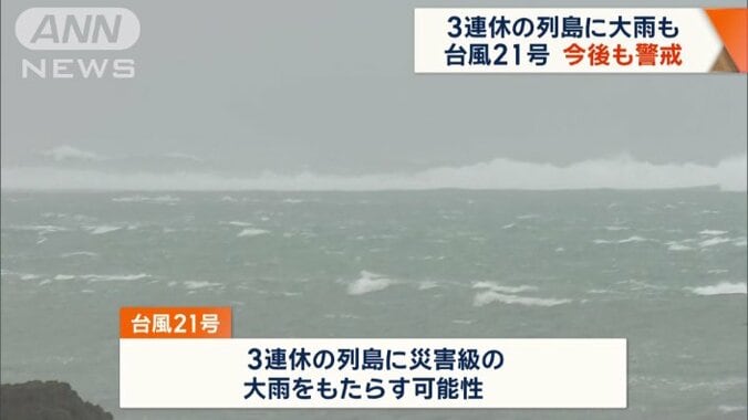 3連休は厳重な警戒が必要