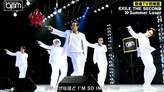 EXILE THE SECOND、新曲サマーチューンと愛情診断心理テストで盛り上げた公開収録 1枚目