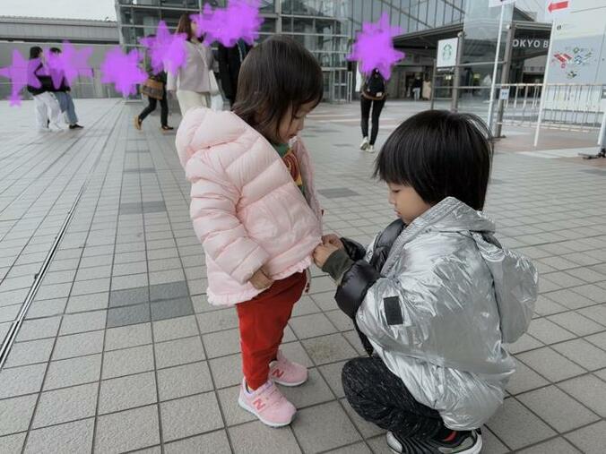  アレク、息子が娘にしてあげた行動に「優しいお兄ちゃんだな」  1枚目