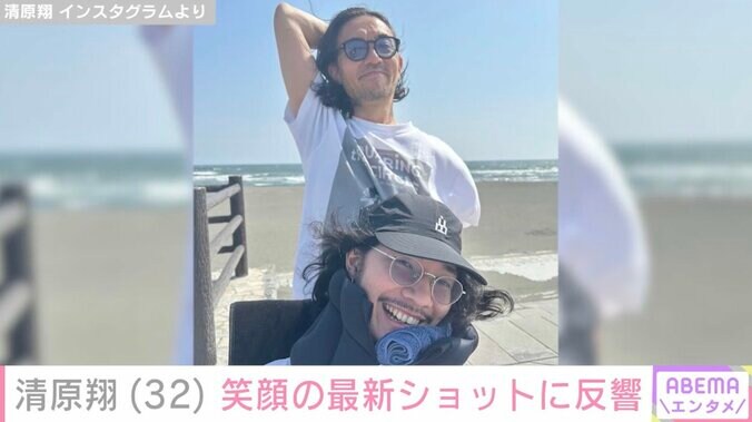 【写真・画像】脳出血で3度の手術・療養中の清原翔（32）、キャップをかぶった最新ショットに反響「ステキな笑顔が見られてうれしい」　1枚目