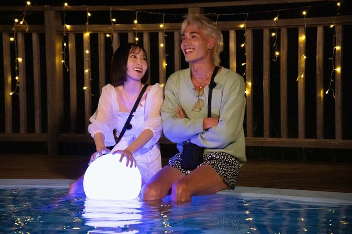 ショートボブの清楚系美女に「この子モテるわ」屋敷が絶賛！一目惚れする男子も『シャッフルアイランド』第1話