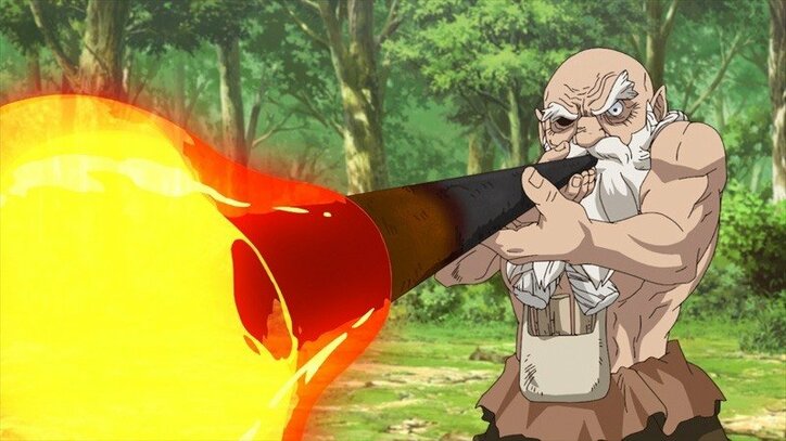 アニメ ｄｒ ｓｔｏｎｅ 第11話 千空が ガラス 作りに挑戦 先行カット解禁 ニュース Abema Times