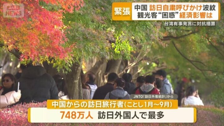 中国からの訪日旅行者