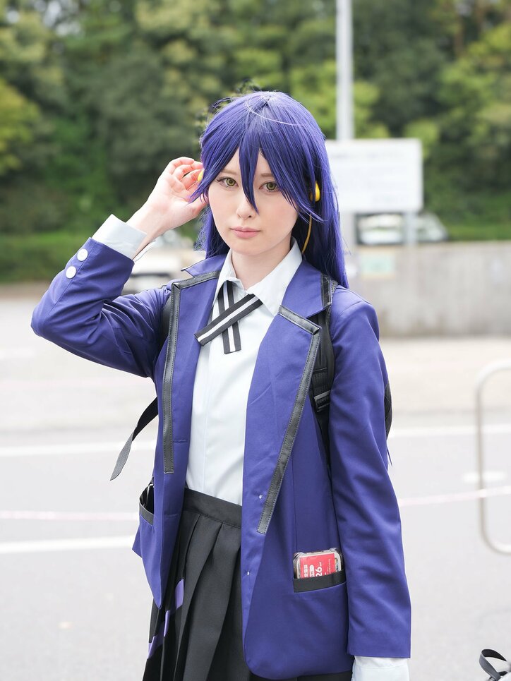 【写真・画像】『機動戦士Gundam GQuuuuuuX』ニャアンコスプレ画像　6枚目