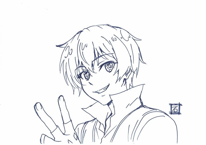 監督：石井久志氏のお祝いイラスト