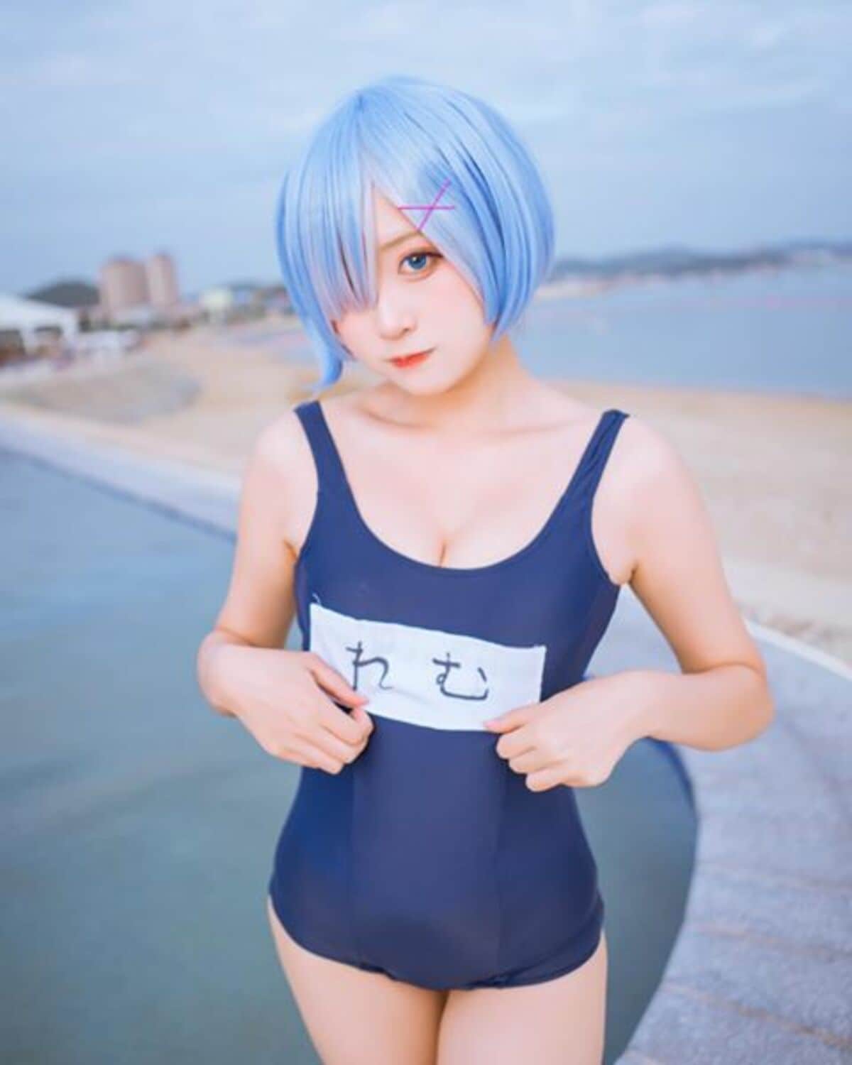リゼロ レム 水着 こすコスプレ リゼロ レム オリジナルメイド水着ver. コスプレ衣装 Re:ゼロから