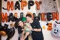  おばたのお兄さん、妻・山崎夕貴アナ＆息子との家族ショットを公開「Halloweenパーティーへ合流」 