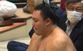 「え、これホンモノ？」朝乃山の背後に“まさか”の人物 熱海富士を撃破で館内騒然での一コマ