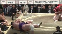 【動画】「行司さん、よく見てたなぁ~」とファンが感心する場面