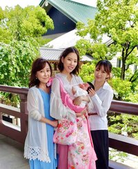 つちやかおり『お宮参り✨』