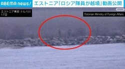 エストニア「ロシア隊員が越境」動画公開