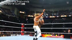 女子レスラー、衝撃フィニッシュに戦慄！ 一回転させて顔面にヒザ…会場騒然