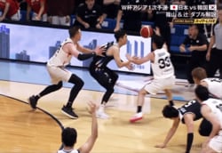 【バスケ日韓戦】「おいおい誤審だろ」「1ミリ触ったかも」残り10秒の“微妙なビデオ判定”にファン論争！「マジで分からん」