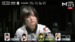 手にしたチャンスは逃さない！シンデレラ候補・御崎千結、強豪雀士を蹴散らす怒涛のアガリラッシュに「人気出るやろ」「かっこええ」と絶賛／麻雀・Mトーナメント