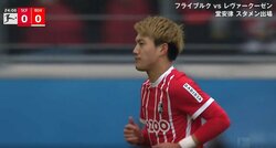 堂安律がまさかの前半途中交代…　日本代表ストライカー不在のフライブルクはスーパーFKで先制するもホームで手痛いドロー
