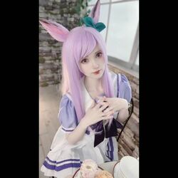 漫画家兼コスプレイヤーの赤木クロが「ウマ娘」メジロマックイーンに変身！「本物じゃん」と絶賛の声