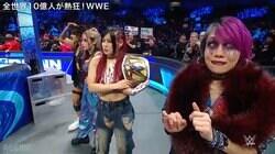 「アスカさんw」「助けんの？って顔w」最強日本人女子レスラー、仲間の敗戦に"悪い顔" SNSで意味深投稿の珍リアクションにファン総ツッコミ