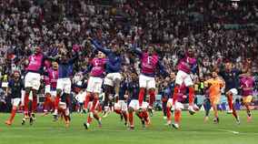 【W杯】フランスが連覇へまた前進！ ジルーの決勝点でイングランドに2-1と競り勝つ