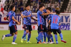 森保J、香港に６－０完勝！ E-１初戦、相馬も町野も西村も２得点と圧巻ゴールラッシュ！ 10年ぶり復帰の宮市は途中出場