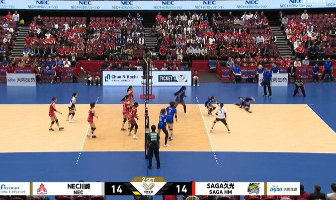 幻の回転レシーブ