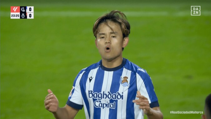 呪い…？ 久保建英が高精度クロス→味方が痛恨ミス…「アシストを消すな！」「なんだよ今のヘッド」アシスト未遂にSNS騒然  4枚目