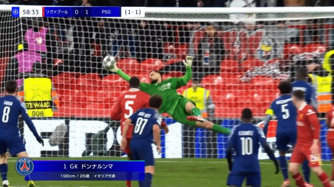 嘘だろ…最強GKドンナルンマの“人間やめてるセーブ”にファン驚愕！「それ止めんのおかしいだろ」「どうなってんのよ…」至近距離弾を弾いた衝撃の瞬間 3枚目