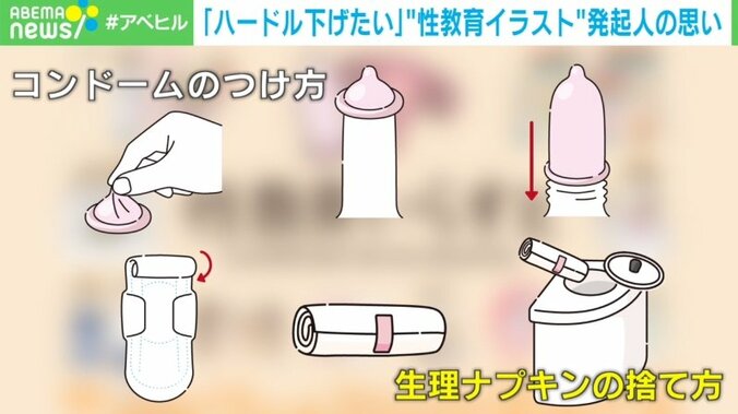 「普及が当たり前になってほしい」“性教育イラスト”素材集を無料公開 発起人が込めた思い 1枚目