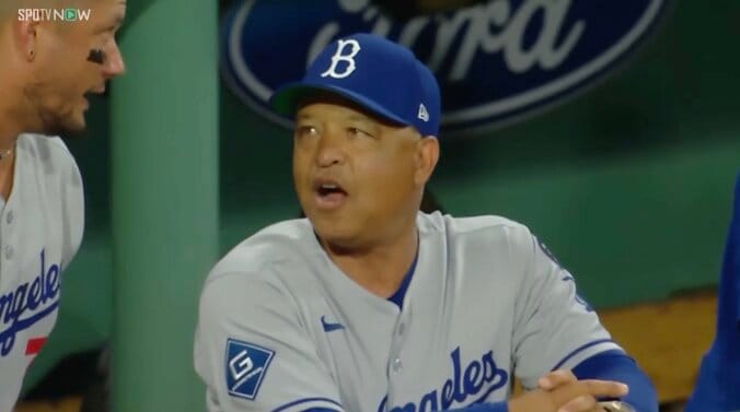 【映像】今よりワイルド？ ヒゲを蓄えたロバーツ監督の現役時代