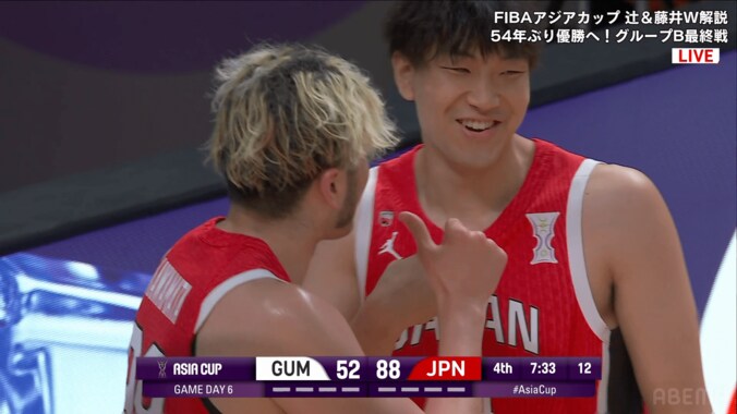 高すぎ！206cm・204cmコンビの“Ｗブロック”が日本死守「この２人が飛んできたら怖い笑」「そびえ立つ壁」狩野＆川真田の“俺俺アピール”に爆笑 2枚目