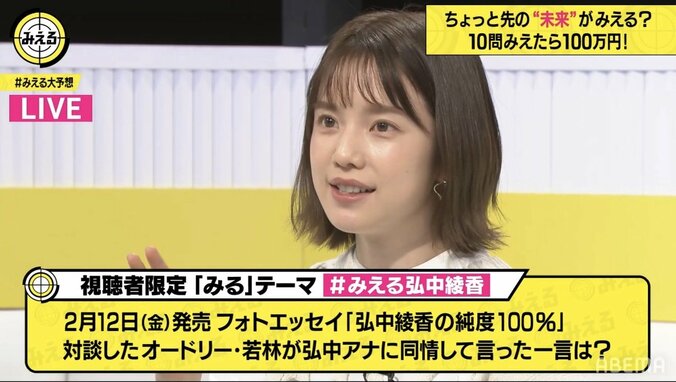 「『アナウンサーの仕事を何だと思ってるの』とか言われない？」東野幸治の心配に弘中アナ「気にしないです」ときっぱり 1枚目