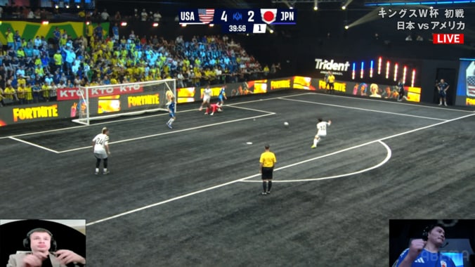 「誤審やろ…」日本代表が“疑惑のジャッジ”被害で敗戦「なにこれ？」時間切れシュートがまさかのゴール判定→ファン騒然【キングスW杯】 3枚目