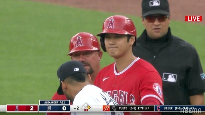 大谷翔平、4打数2安打で2試合ぶりのマルチヒット エンゼルスは接戦落とす 1枚目