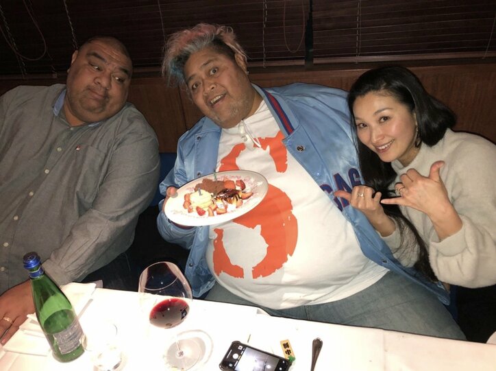 KONISHIKI、15回目の結婚記念日を迎え「武蔵川親方がお祝いしてくれました」