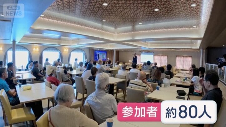 講演会はほぼ満席と大盛況