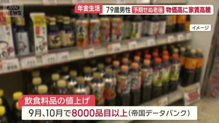 9、10月で8000品目以上値上げ