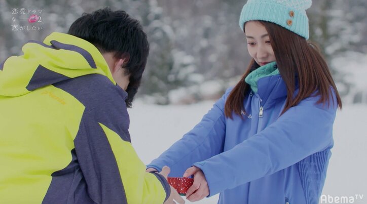 もかがまさきに本気のキス！「感謝の気持ちを込めて私から…」　『ドラ恋２』最終回