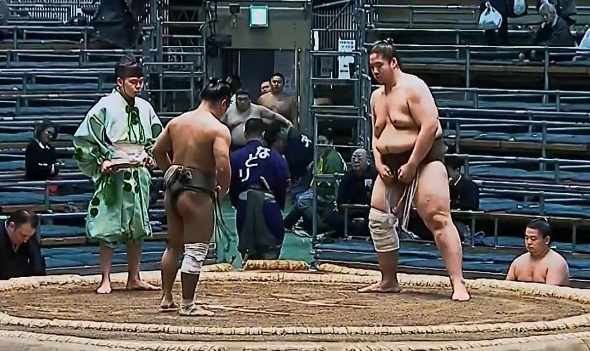うわ土俵のひび割れが…」驚きの光景にファン注目 見違える姿に「ツルン